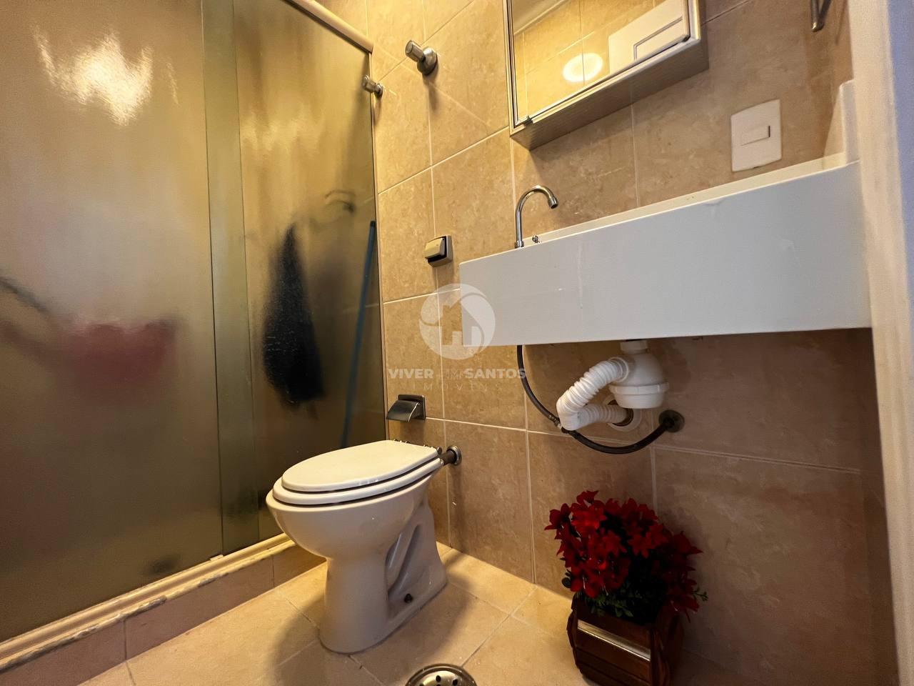 Apartamento 3 Dormitórios, 2 Vagas, 1 por Andar e Mobiliado no Boqueirão - Santos SP em Boqueirão, Santos — foto 7