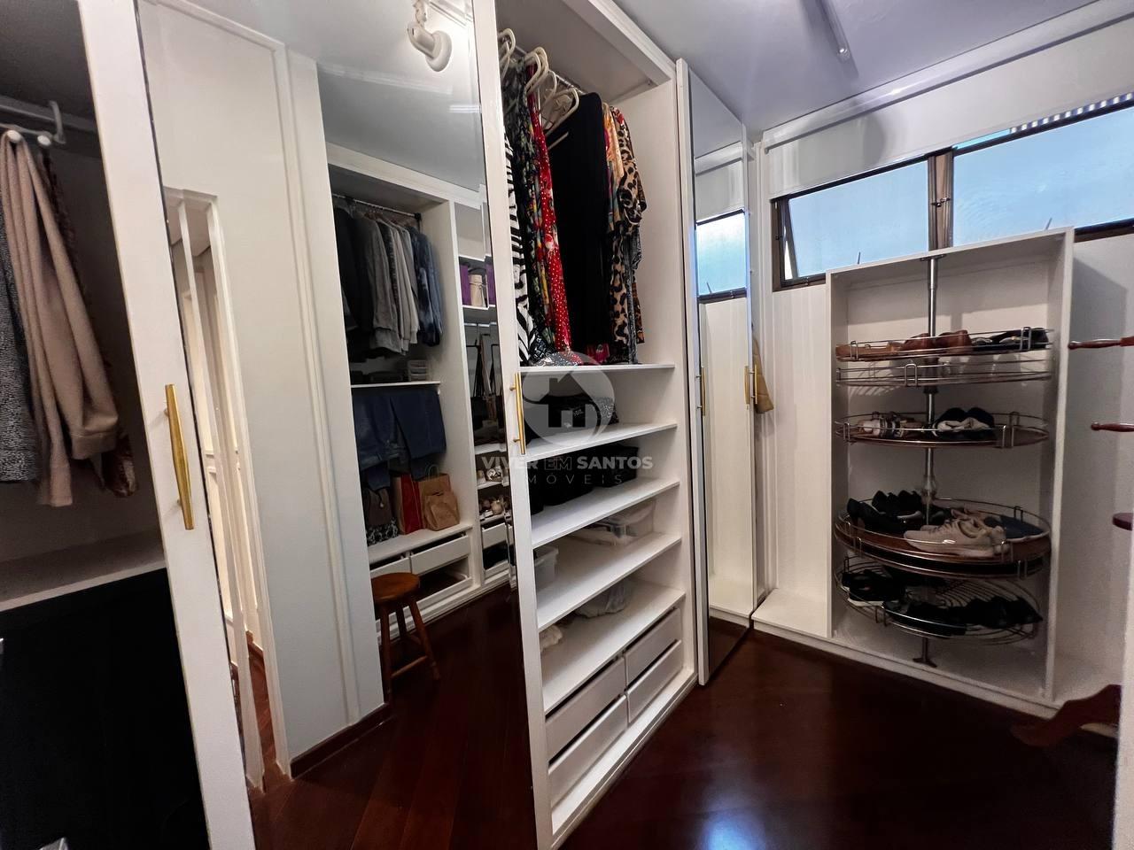 Apartamento 3 Dormitórios, 2 Vagas, 1 por Andar e Mobiliado no Boqueirão - Santos SP em Boqueirão, Santos — foto 17