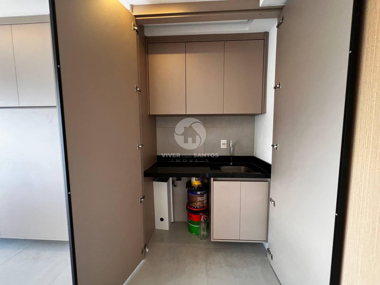 Apartamento 2 Dormitórios, Vista Livre e Lazer Completo na Ponta da Praia - Santos SP em Ponta da Praia, Santos — foto 15
