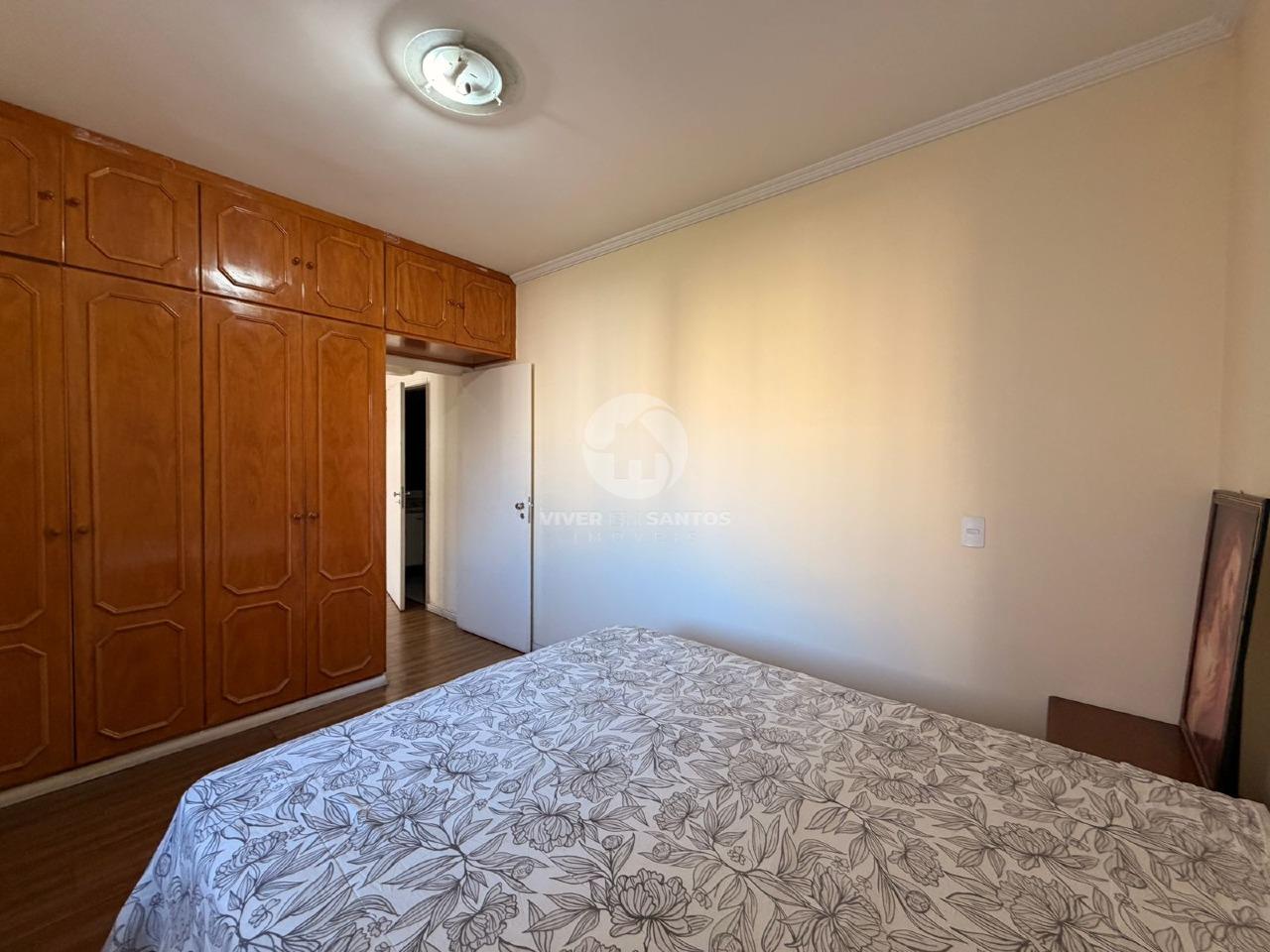 Flat 2 Dormitórios, Serviços de Hotelaria e Piscina no Gonzaga - Santos SP em Gonzaga, Santos — foto 9