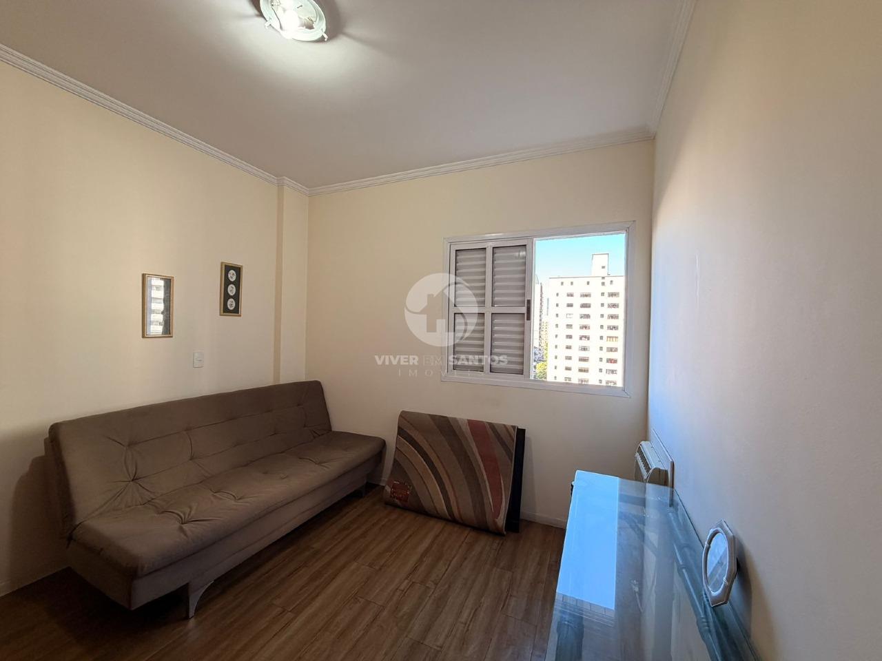 Flat 2 Dormitórios, Serviços de Hotelaria e Piscina no Gonzaga - Santos SP em Gonzaga, Santos — foto 7