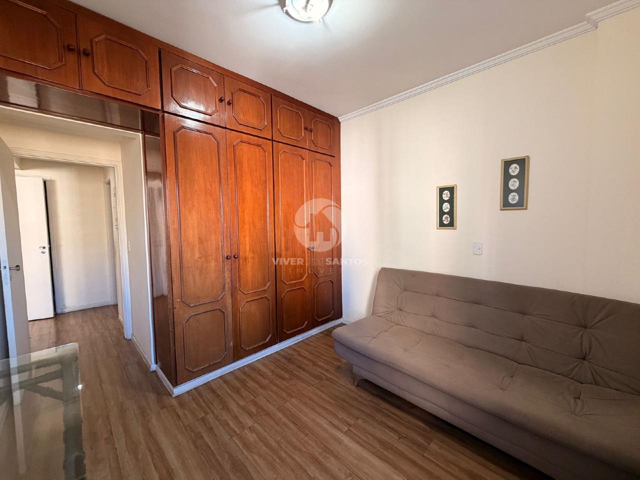 Flat 2 Dormitórios, Serviços de Hotelaria e Piscina no Gonzaga - Santos SP em Gonzaga, Santos — foto 8