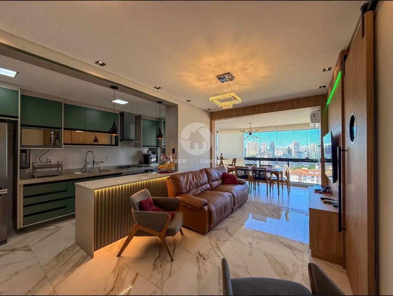 Apartamento 2 Dormitórios, Suíte e Condomínio Clube na Aparecida - Santos SP em Aparecida, Santos — foto 5