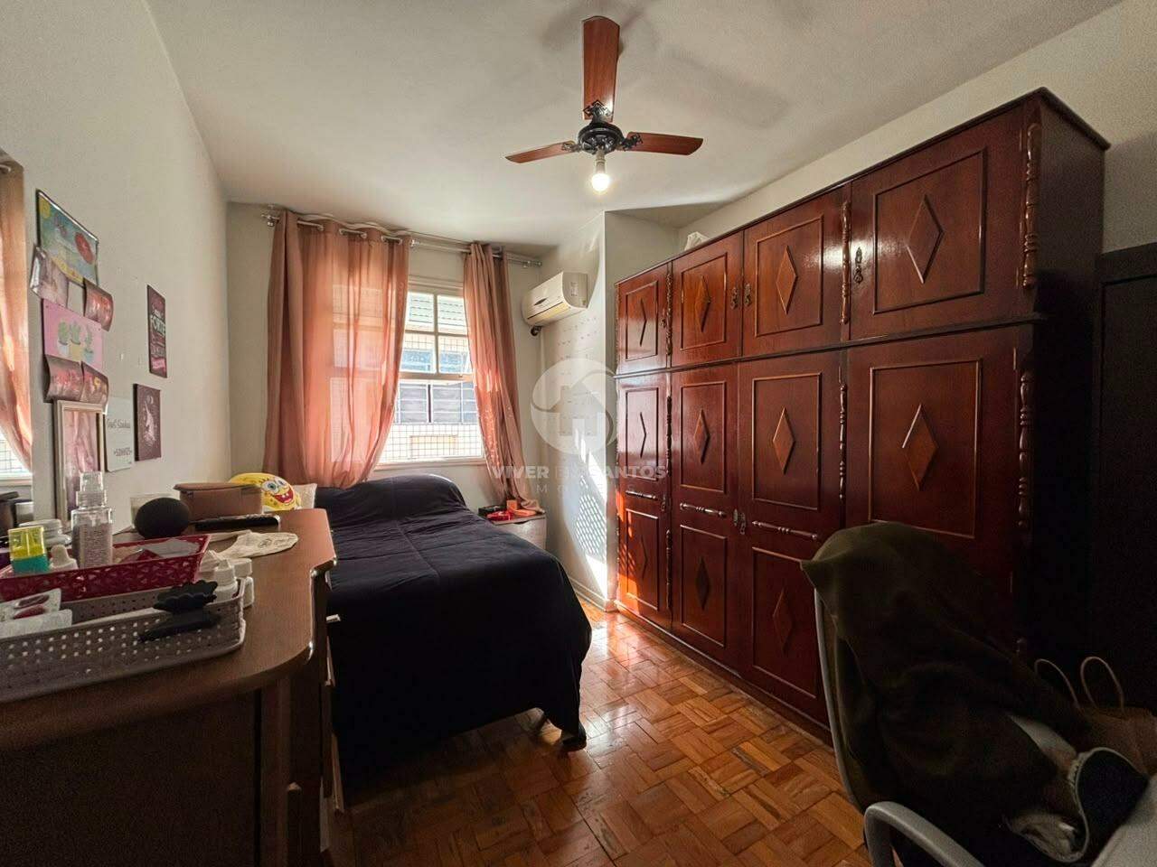 Apartamento 3 Dormitórios, Sacada e Vista Livre no Campo Grande - Santos SP em Campo Grande, Santos — foto 9
