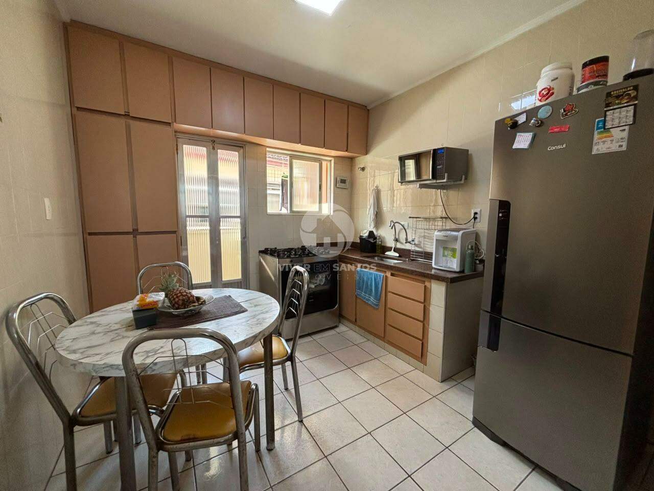 Apartamento 3 Dormitórios, Sacada e Vista Livre no Campo Grande - Santos SP em Campo Grande, Santos — foto 10