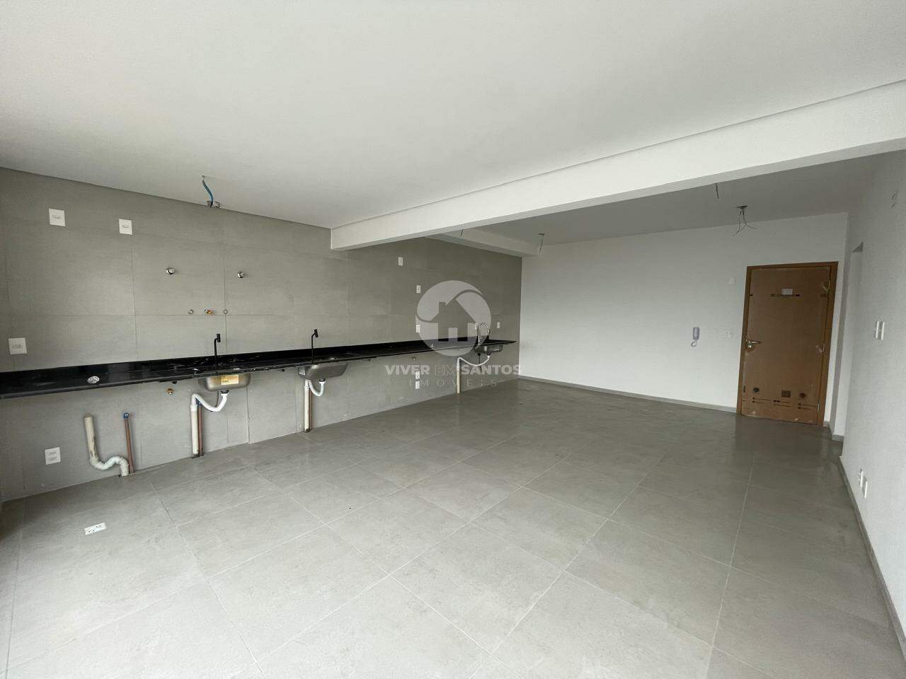 Apartamento 2 Dormitórios, Varanda Gourmet e Vista Livre - José Menino Santos/SP em José Menino, Santos — foto 2