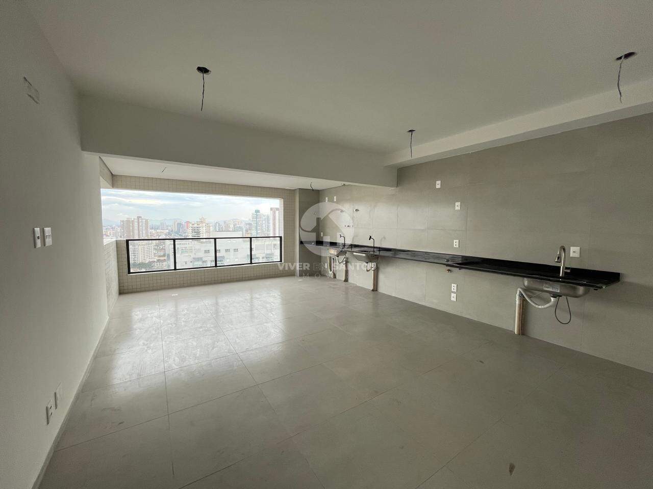 Apartamento 2 Dormitórios, Varanda Gourmet e Vista Livre - José Menino Santos/SP em José Menino, Santos — foto 3