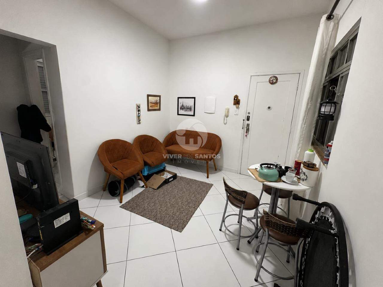 Apartamento 2 Dormitórios, Condomínio Frente à Praia no Embaré - Santos SP em Embaré, Santos — foto 2