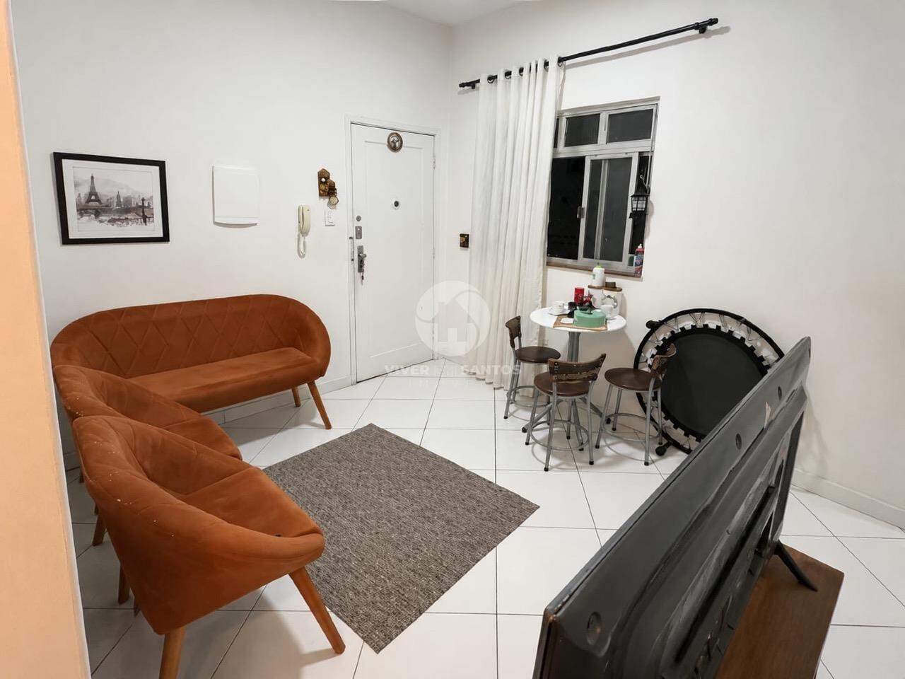 Apartamento 2 Dormitórios, Condomínio Frente à Praia no Embaré - Santos SP em Embaré, Santos — foto 3