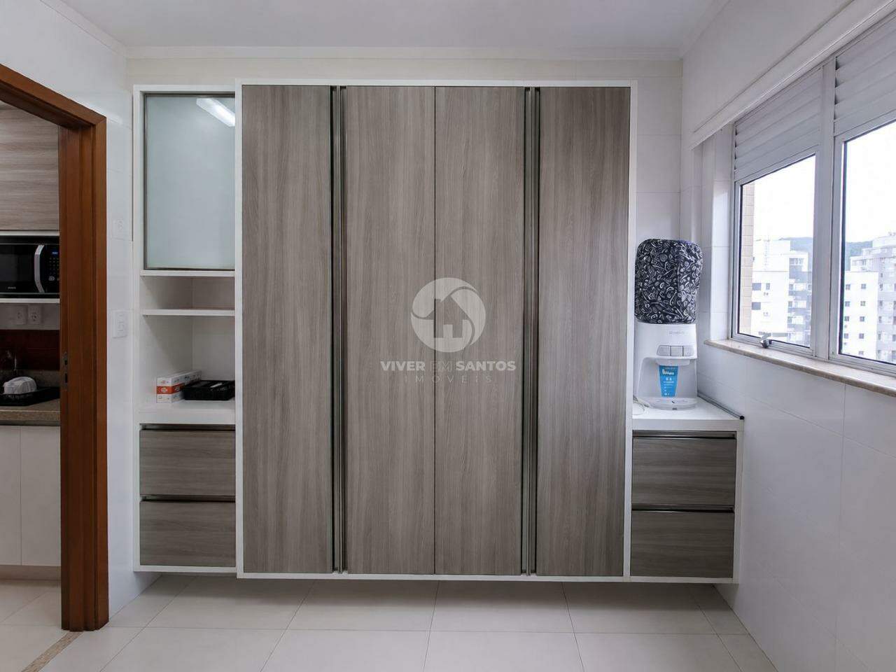 Apartamento 2 Suítes, Armários Planejados e 2 Vagas no Campo Grande - Santos SP em Campo Grande, Santos — foto 8