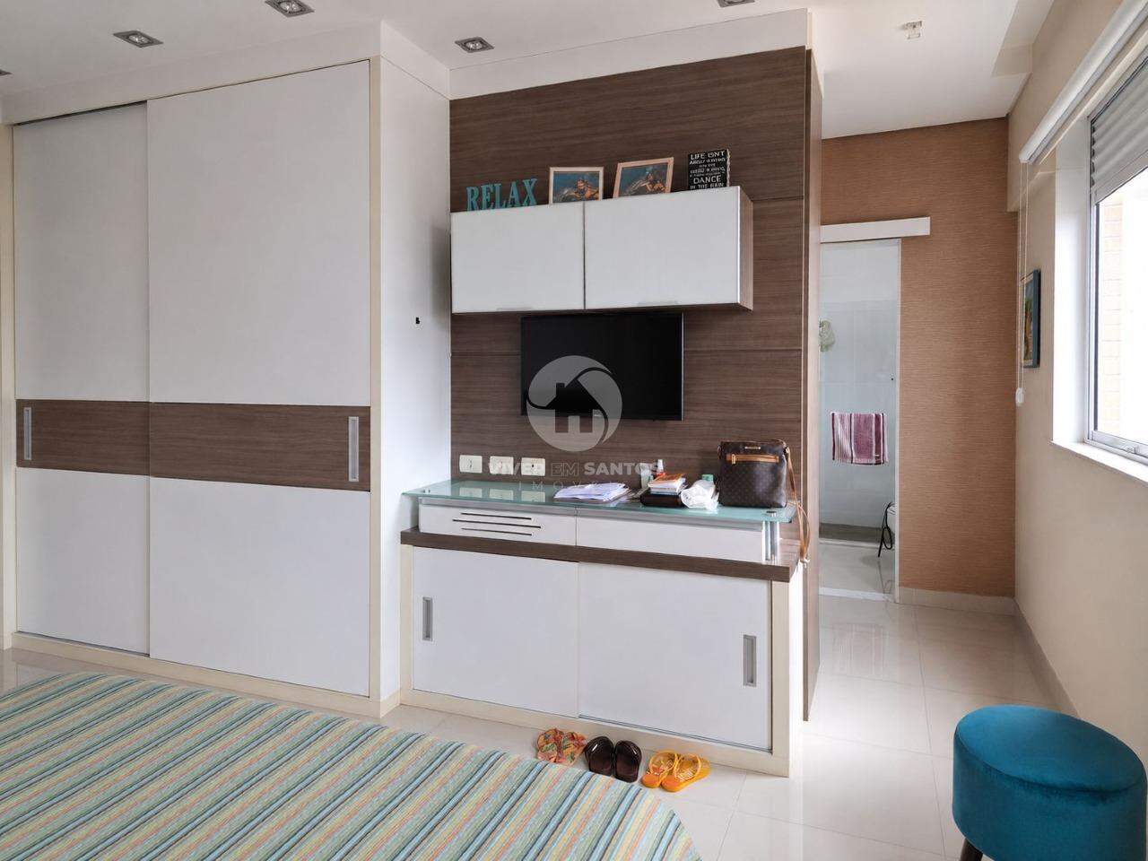 Apartamento 2 Suítes, Armários Planejados e 2 Vagas no Campo Grande - Santos SP em Campo Grande, Santos — foto 14