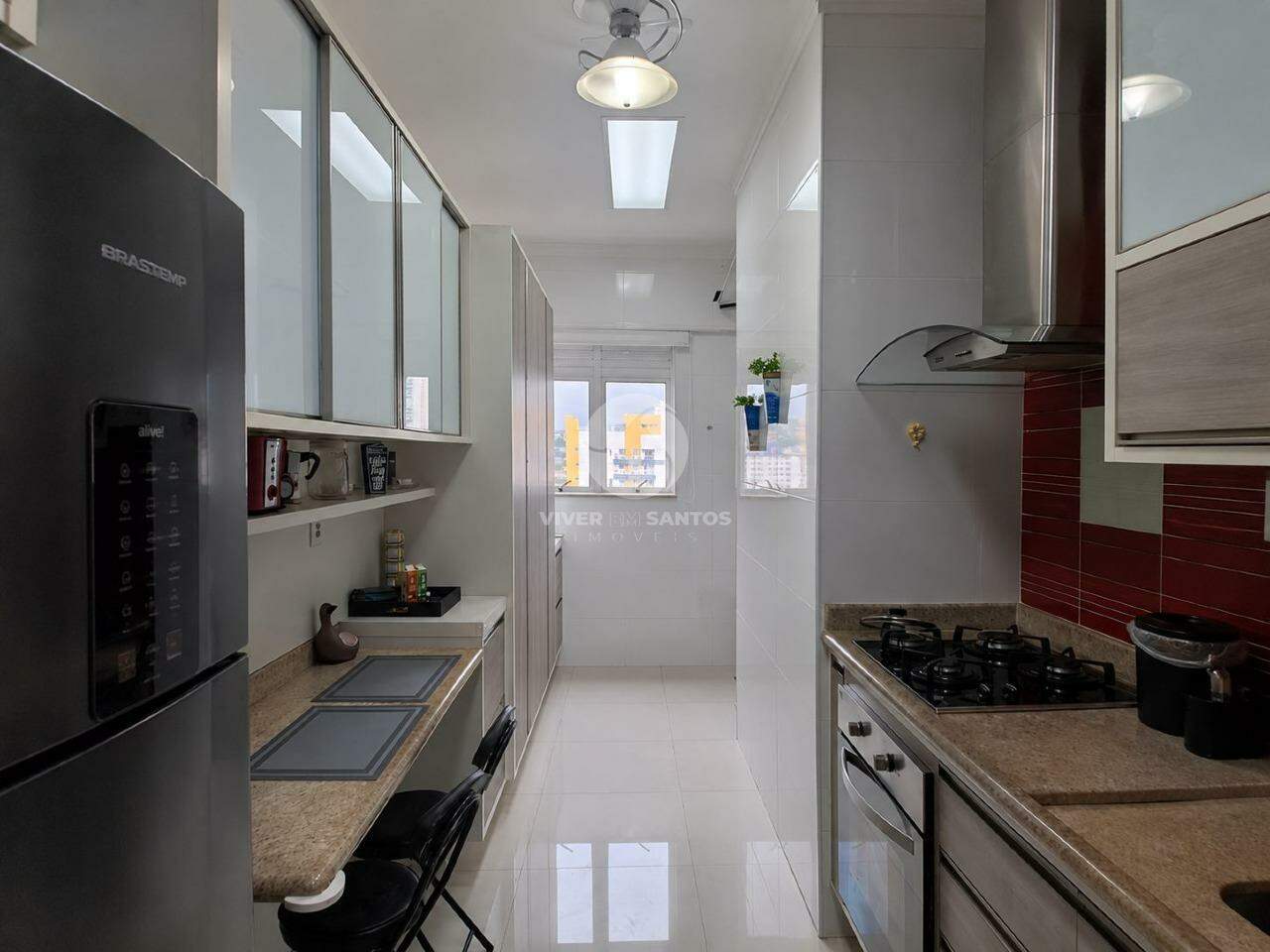 Apartamento 2 Suítes, Armários Planejados e 2 Vagas no Campo Grande - Santos SP em Campo Grande, Santos — foto 6