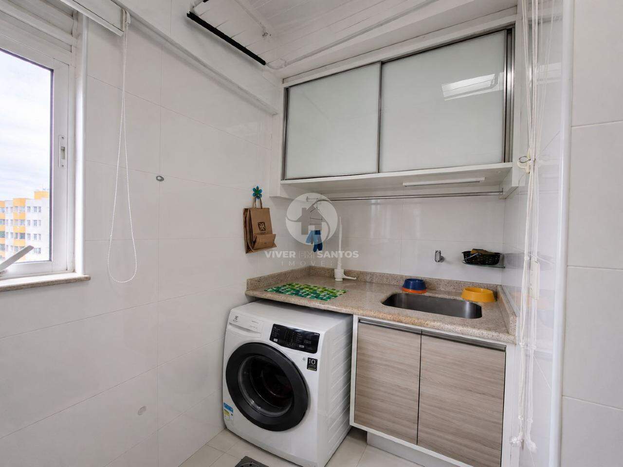 Apartamento 2 Suítes, Armários Planejados e 2 Vagas no Campo Grande - Santos SP em Campo Grande, Santos — foto 7