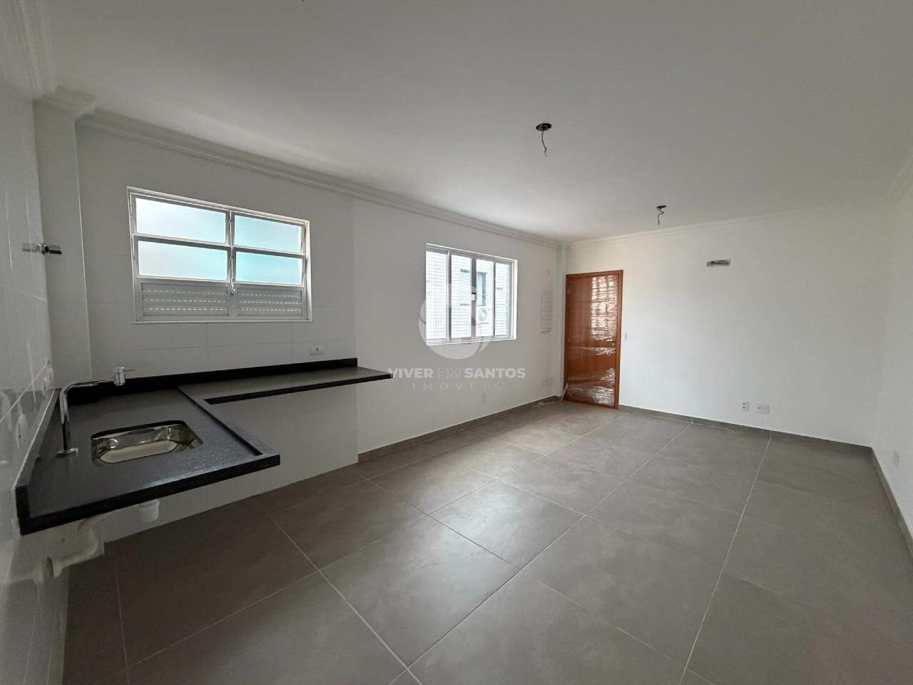 Apartamento 2 Dormitórios, Suíte e 1 Vaga Demarcada no Macuco - Santos SP em Macuco, Santos — foto 4