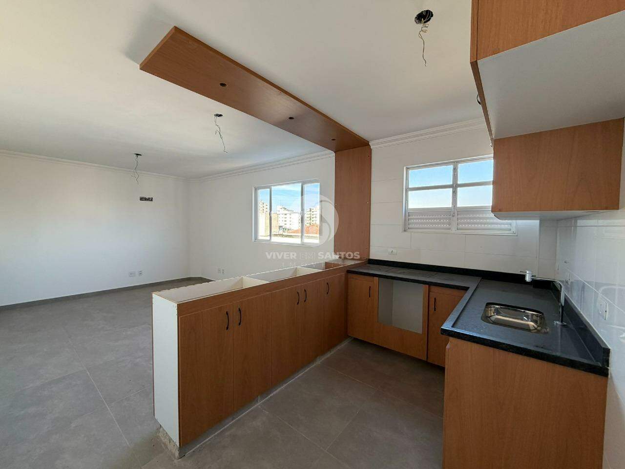 Apartamento 2 Dormitórios, Suíte, 1 Vaga e Novo no Macuco - Santos SP em Macuco, Santos — foto 3