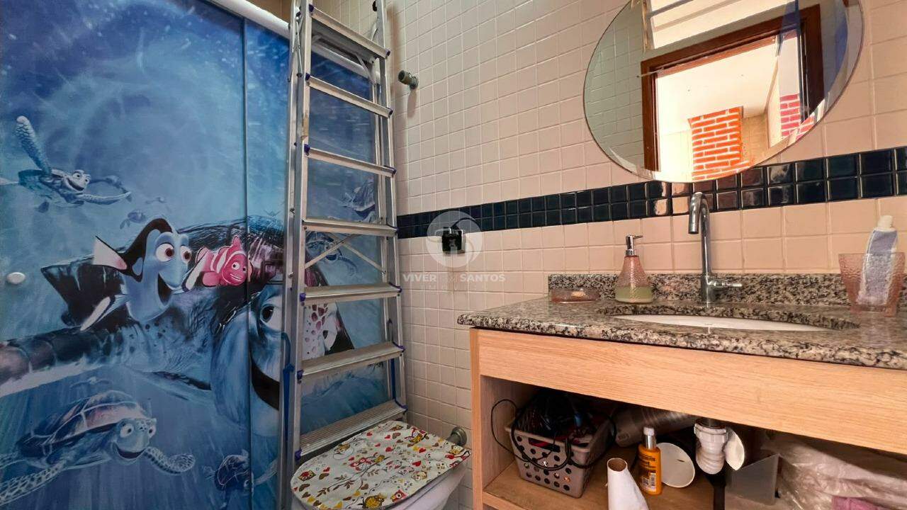 Casa Sobreposta Alta 4 Suítes, Piscina e Área Gourmet no Embaré - Santos SP em Embaré, Santos — foto 5