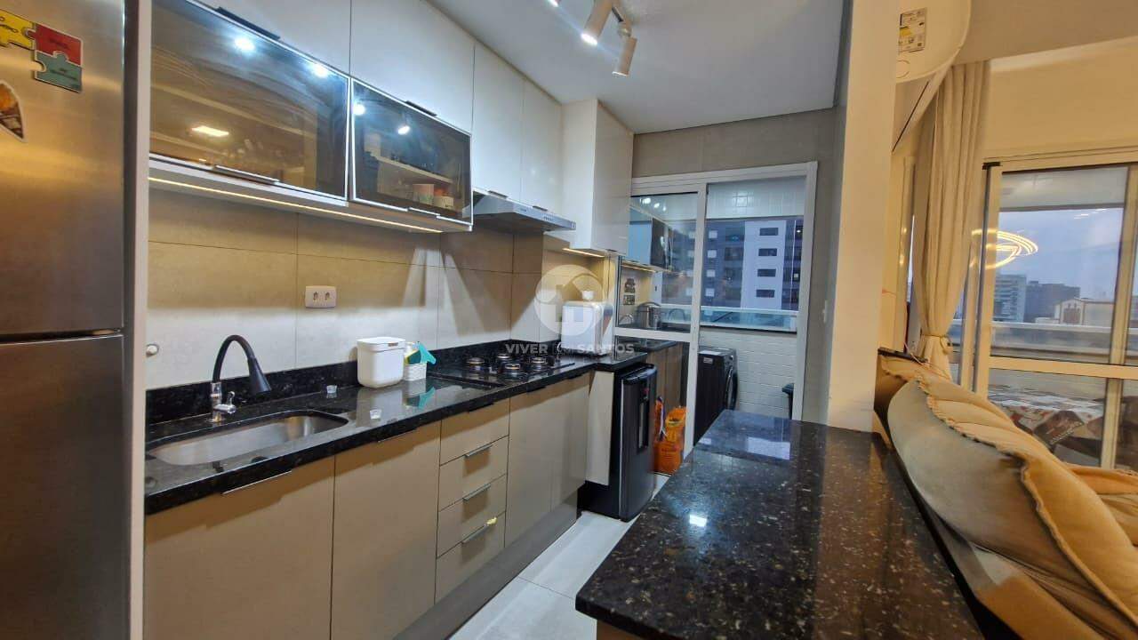 Apartamento 2 Dormitórios, Suíte, Porteira Fechada e Lazer Completo - Santos SP em Marapé, Santos — foto 7