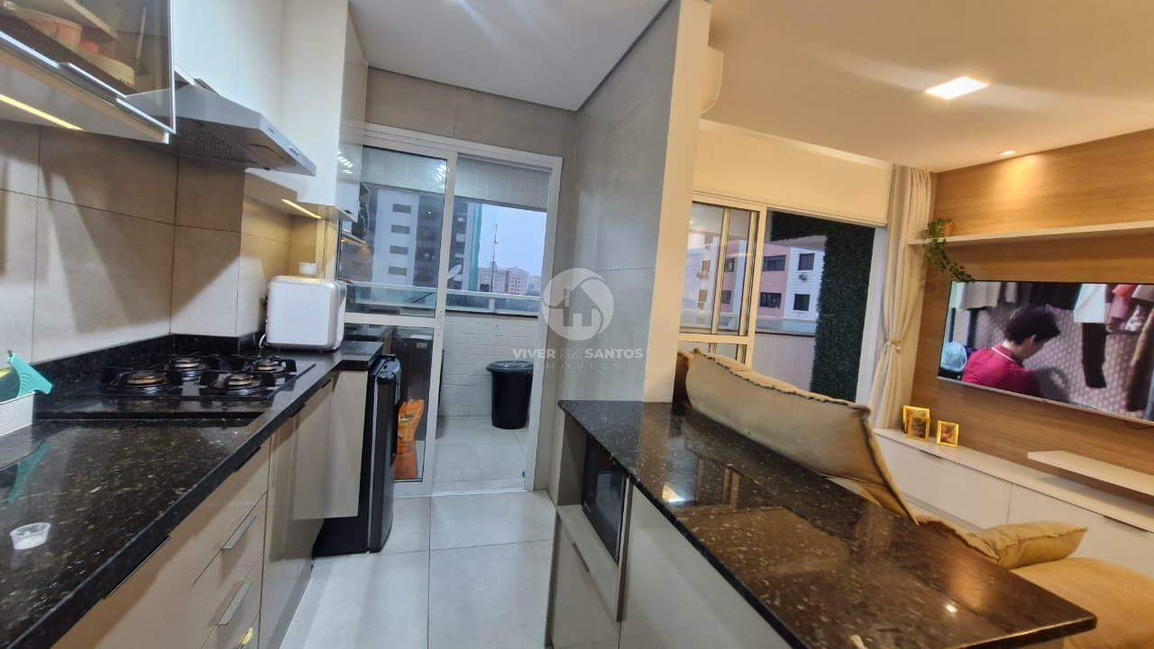Apartamento 2 Dormitórios, Suíte, Porteira Fechada e Lazer Completo - Santos SP em Marapé, Santos — foto 6