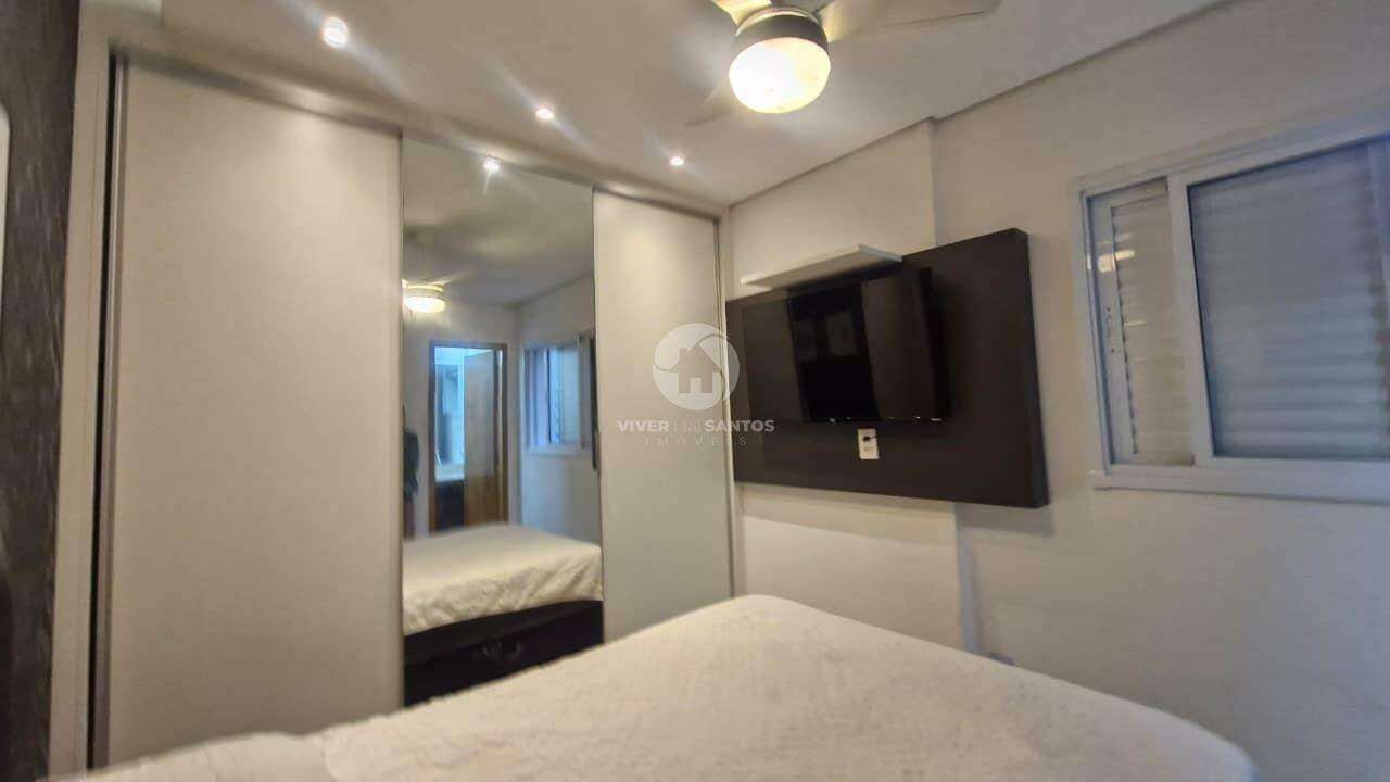 Apartamento 2 Dormitórios, Suíte, Porteira Fechada e Lazer Completo - Santos SP em Marapé, Santos — foto 12
