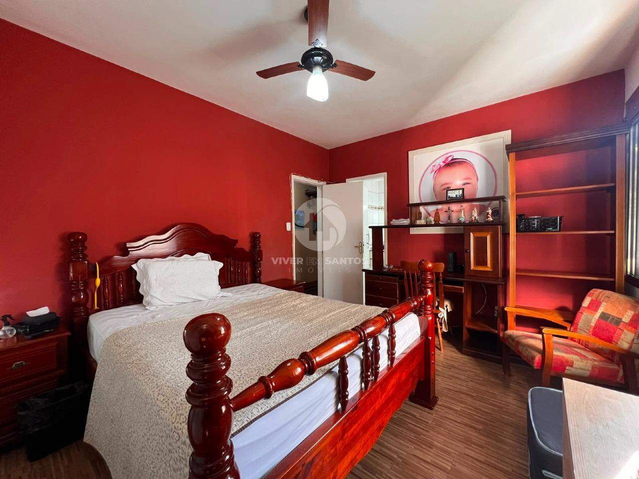 Apartamento 3 Dormitórios, 2 Suítes e Pé na Areia no José Menino - Santos SP em José Menino, Santos — foto 16