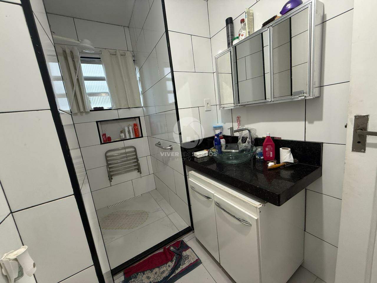 Apartamento 1 Dormitório, Armários Planejados e Reformado no José Menino - Santos SP em José Menino, Santos — foto 18