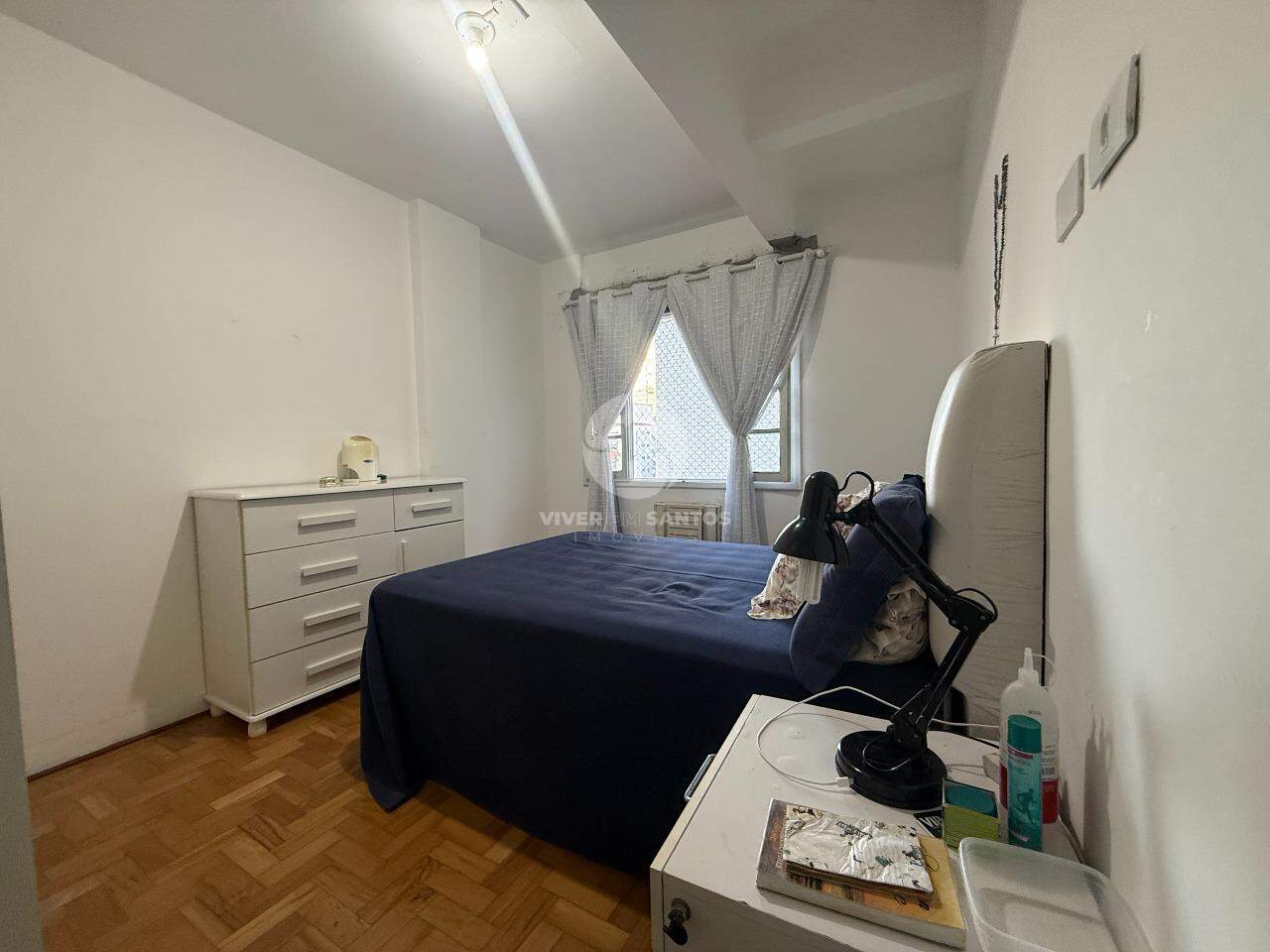 Apartamento 1 Dormitório, Armários Planejados e Reformado no José Menino - Santos SP em José Menino, Santos — foto 15