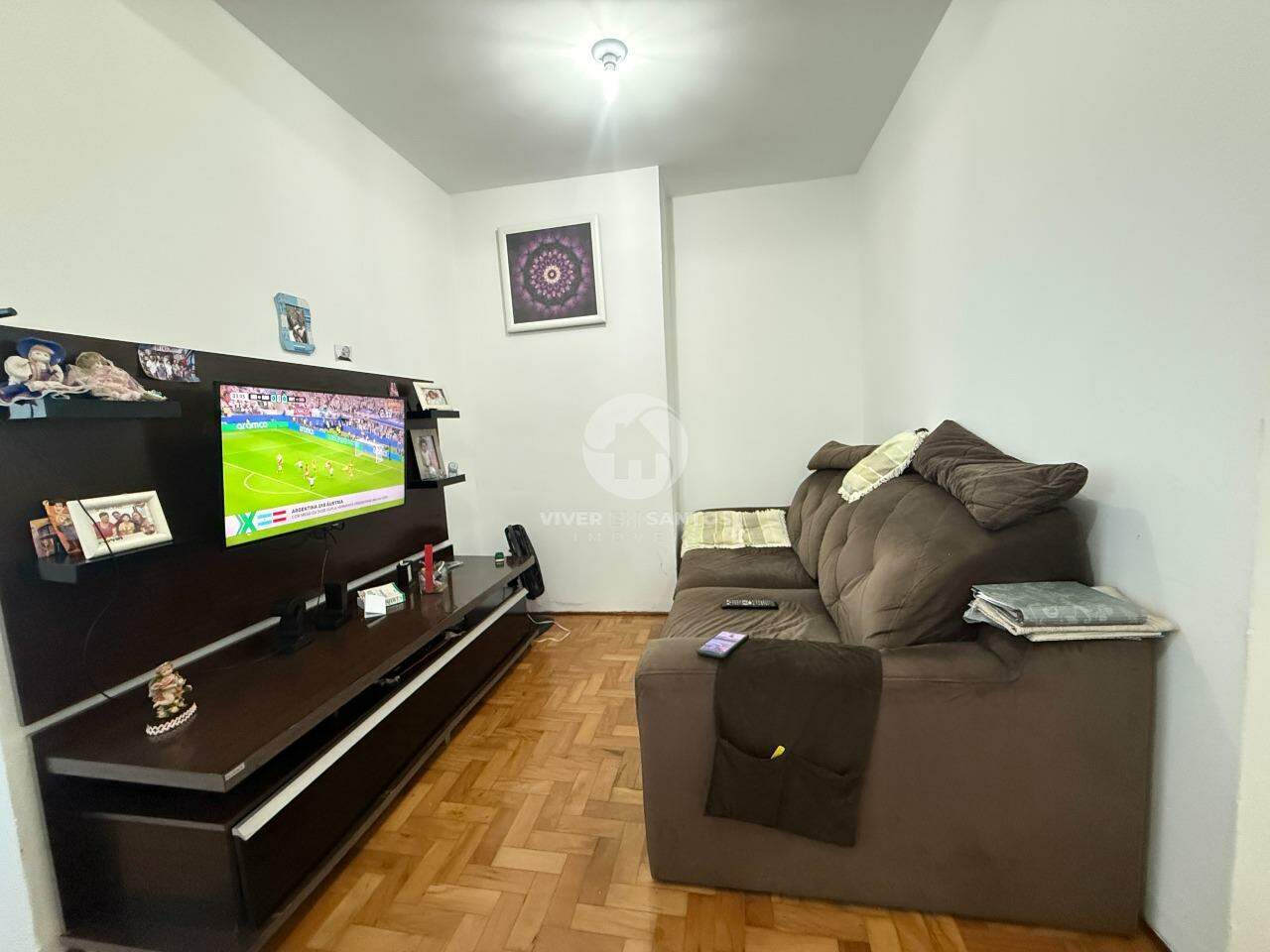Apartamento 1 Dormitório, Armários Planejados e Reformado no José Menino - Santos SP em José Menino, Santos — foto 9