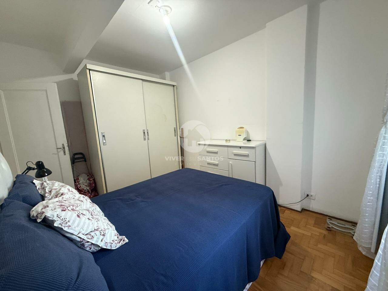 Apartamento 1 Dormitório, Armários Planejados e Reformado no José Menino - Santos SP em José Menino, Santos — foto 16