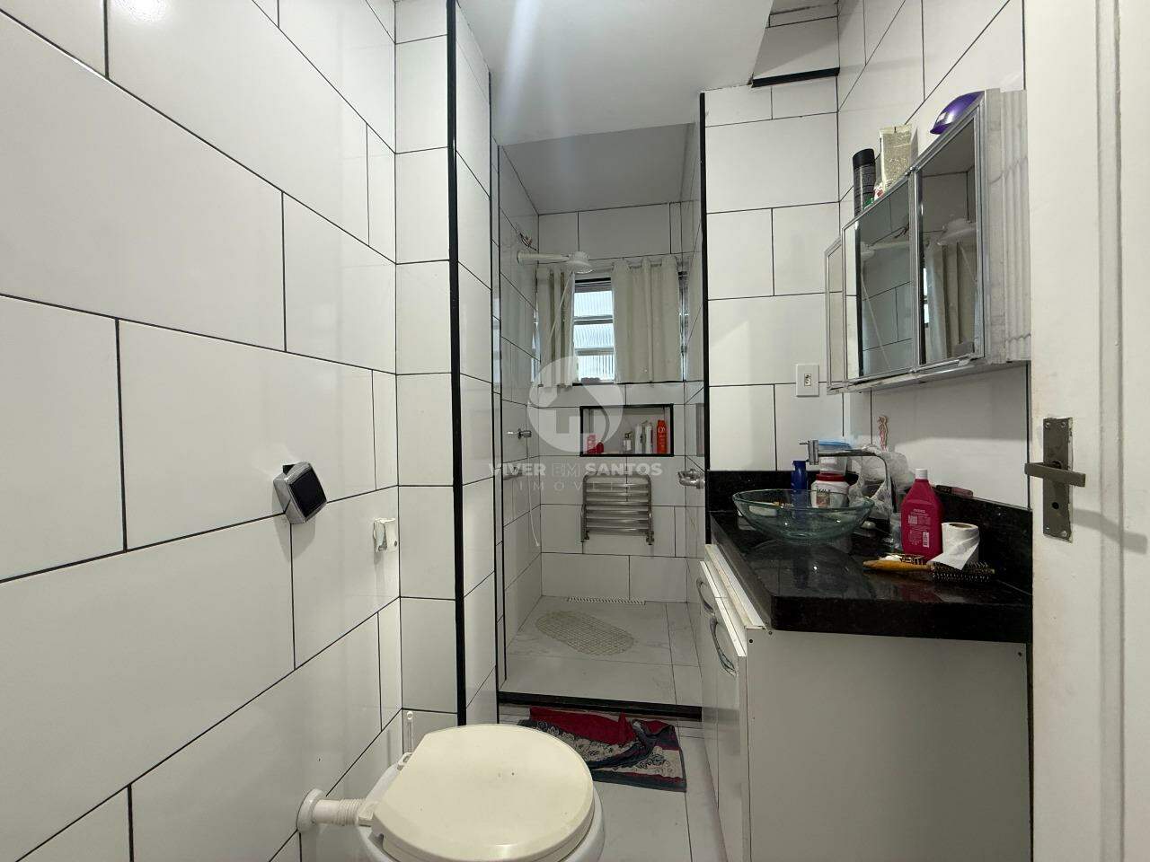 Apartamento 1 Dormitório, Armários Planejados e Reformado no José Menino - Santos SP em José Menino, Santos — foto 17