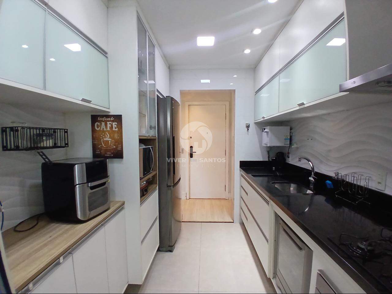 Apartamento 3 Dormitórios, Suíte, Varanda Gourmet e Lazer Completo na Ponta da Praia - Santos SP em Ponta da Praia, Santos — foto 25
