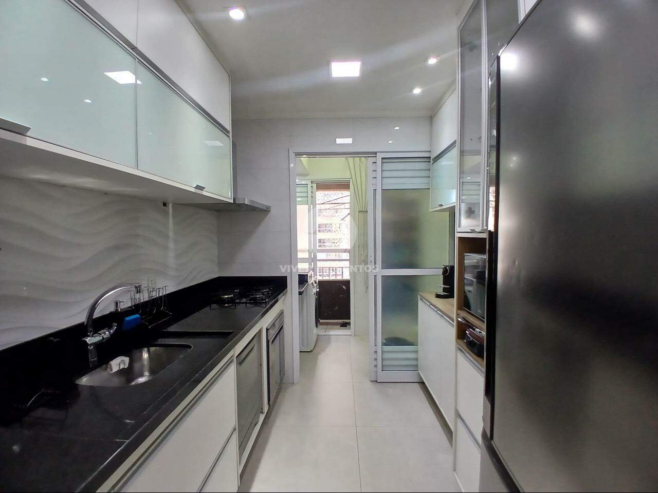 Apartamento 3 Dormitórios, Suíte, Varanda Gourmet e Lazer Completo na Ponta da Praia - Santos SP em Ponta da Praia, Santos — foto 22