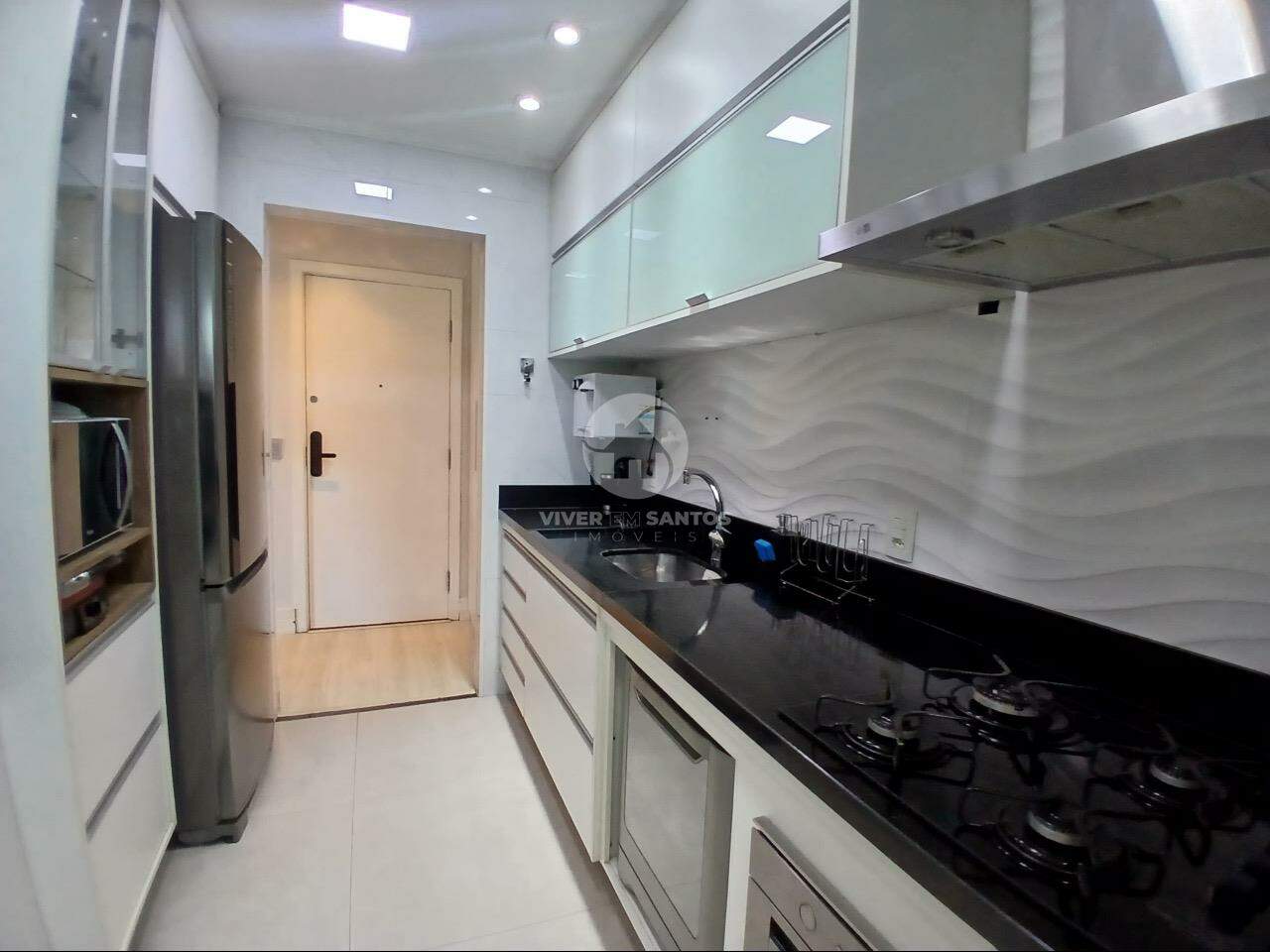 Apartamento 3 Dormitórios, Suíte, Varanda Gourmet e Lazer Completo na Ponta da Praia - Santos SP em Ponta da Praia, Santos — foto 23