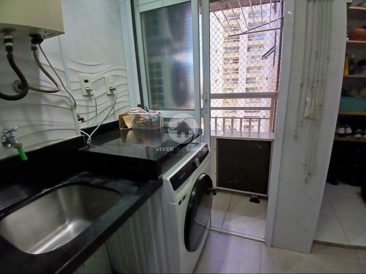 Apartamento 3 Dormitórios, Suíte, Varanda Gourmet e Lazer Completo na Ponta da Praia - Santos SP em Ponta da Praia, Santos — foto 26