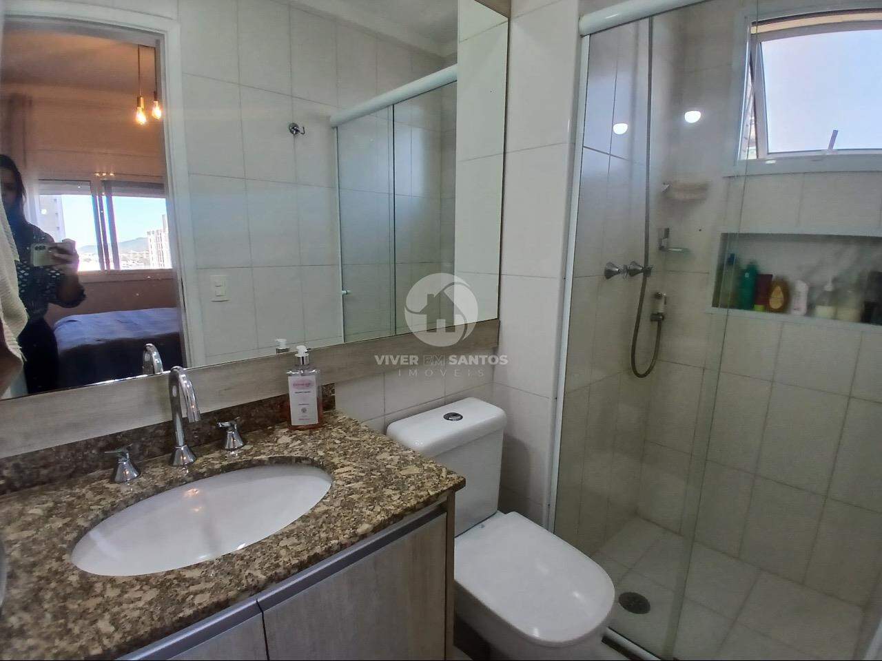 Apartamento 3 Dormitórios, Suíte, Varanda Gourmet e Lazer Completo na Ponta da Praia - Santos SP em Ponta da Praia, Santos — foto 16