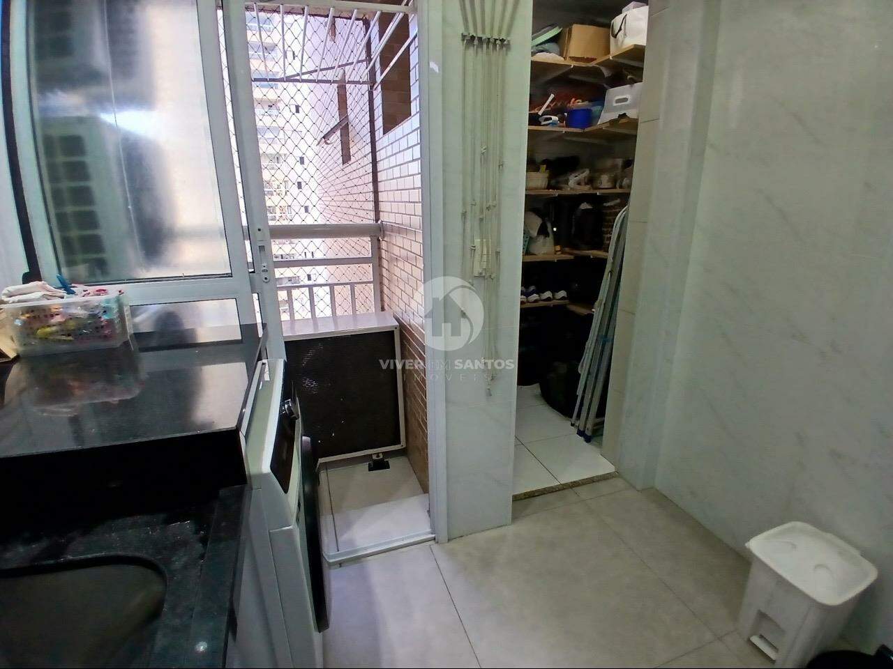 Apartamento 3 Dormitórios, Suíte, Varanda Gourmet e Lazer Completo na Ponta da Praia - Santos SP em Ponta da Praia, Santos — foto 27