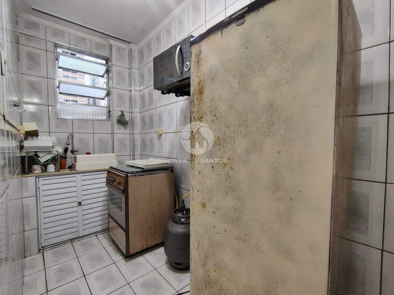 Sala living, condomínio frente á Praia e Portaria 24 Horas no Pompéia - Santos SP em Pompéia, Santos — foto 11