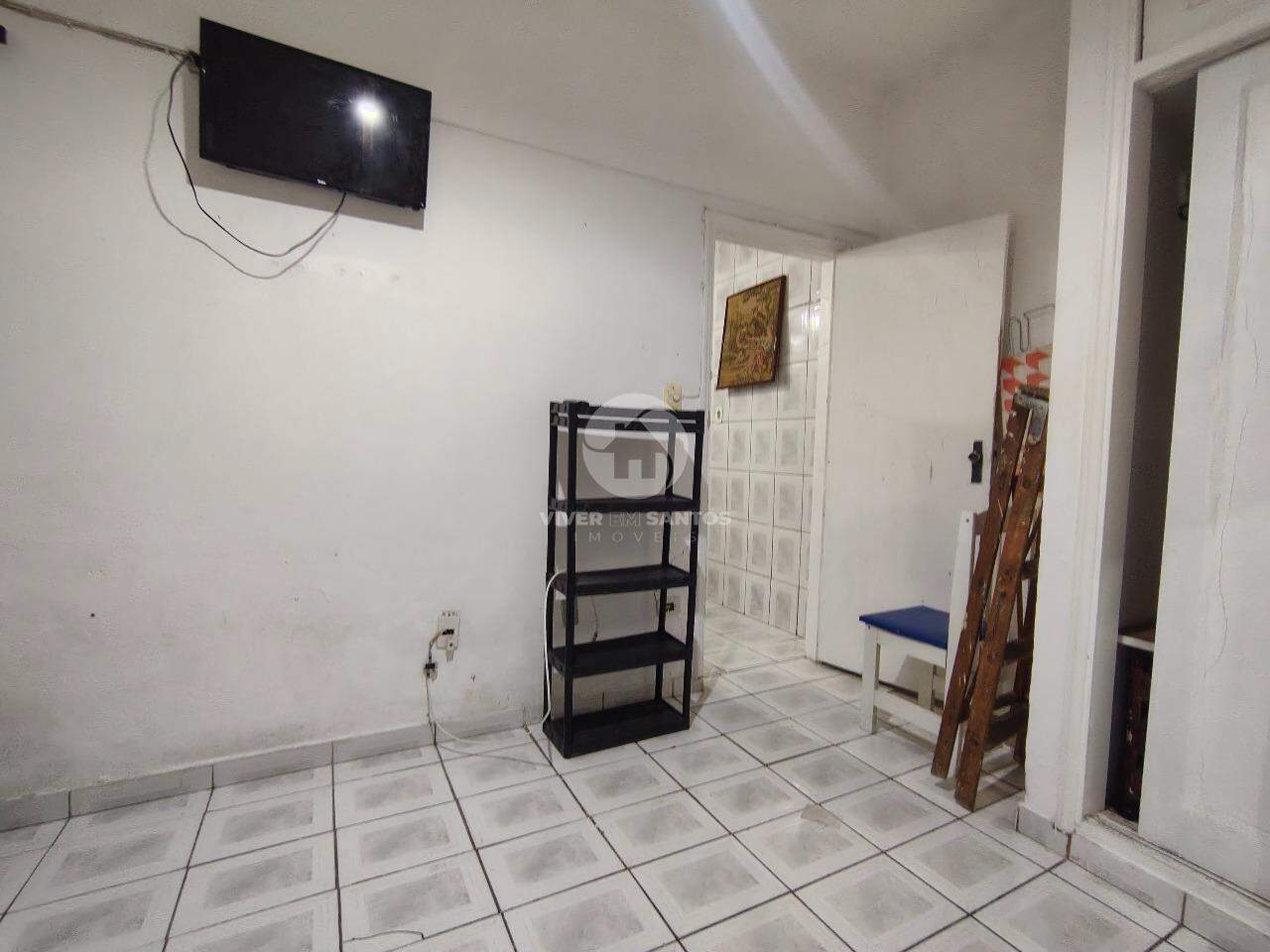 Sala living, condomínio frente á Praia e Portaria 24 Horas no Pompéia - Santos SP em Pompéia, Santos — foto 6