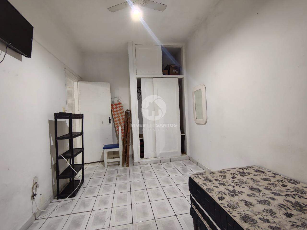 Sala living, condomínio frente á Praia e Portaria 24 Horas no Pompéia - Santos SP em Pompéia, Santos — foto 5