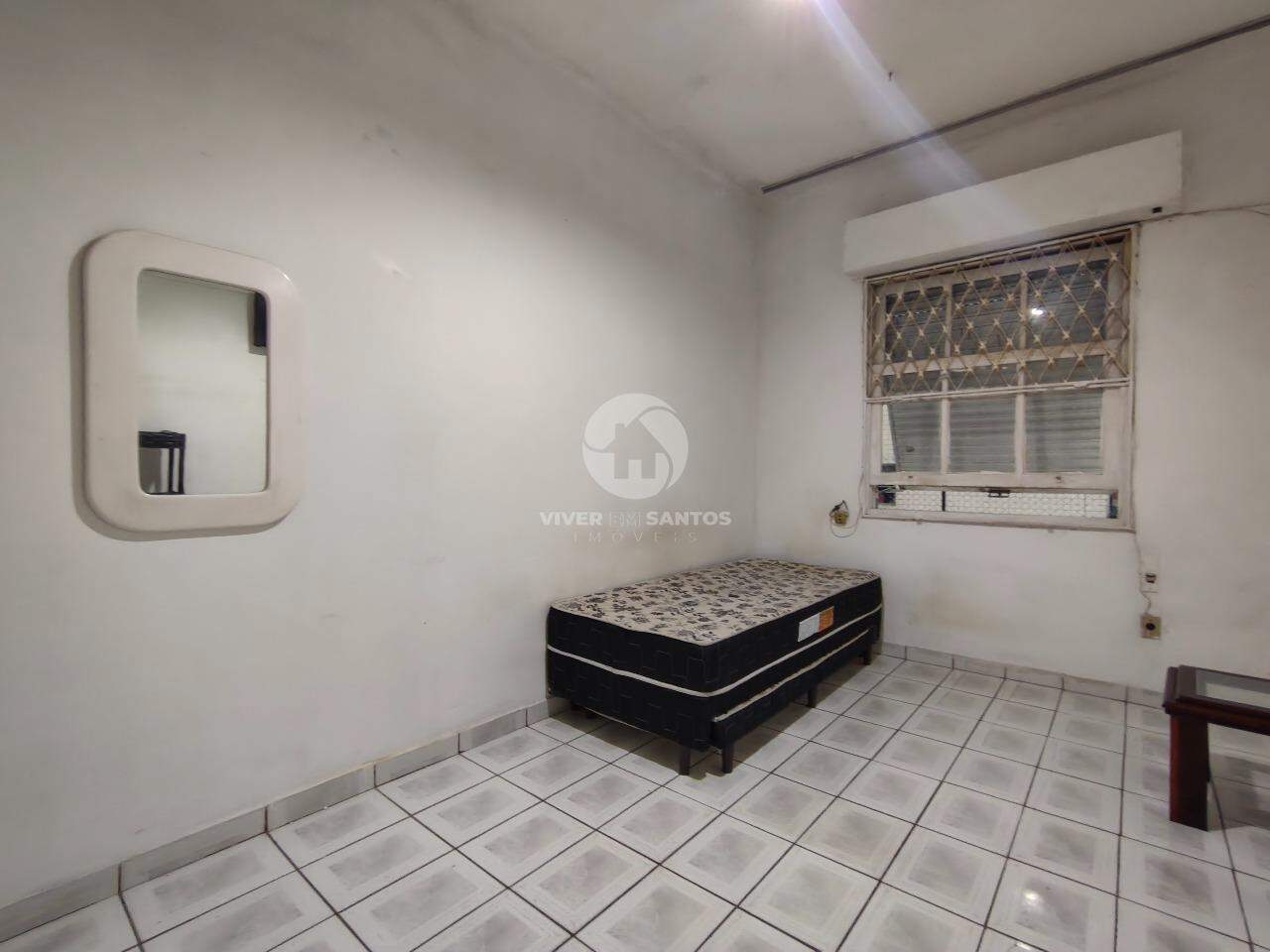Sala living, condomínio frente á Praia e Portaria 24 Horas no Pompéia - Santos SP em Pompéia, Santos — foto 2