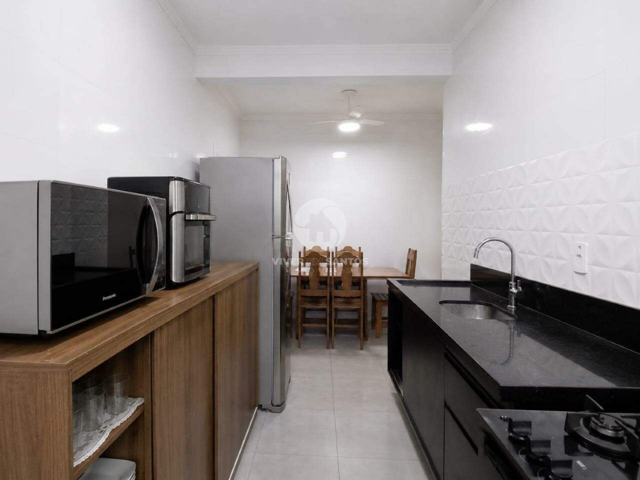 Apartamento 2 Dormitórios, Reformado e 1 Vaga no Campo Grande - Santos SP em Campo Grande, Santos — foto 13