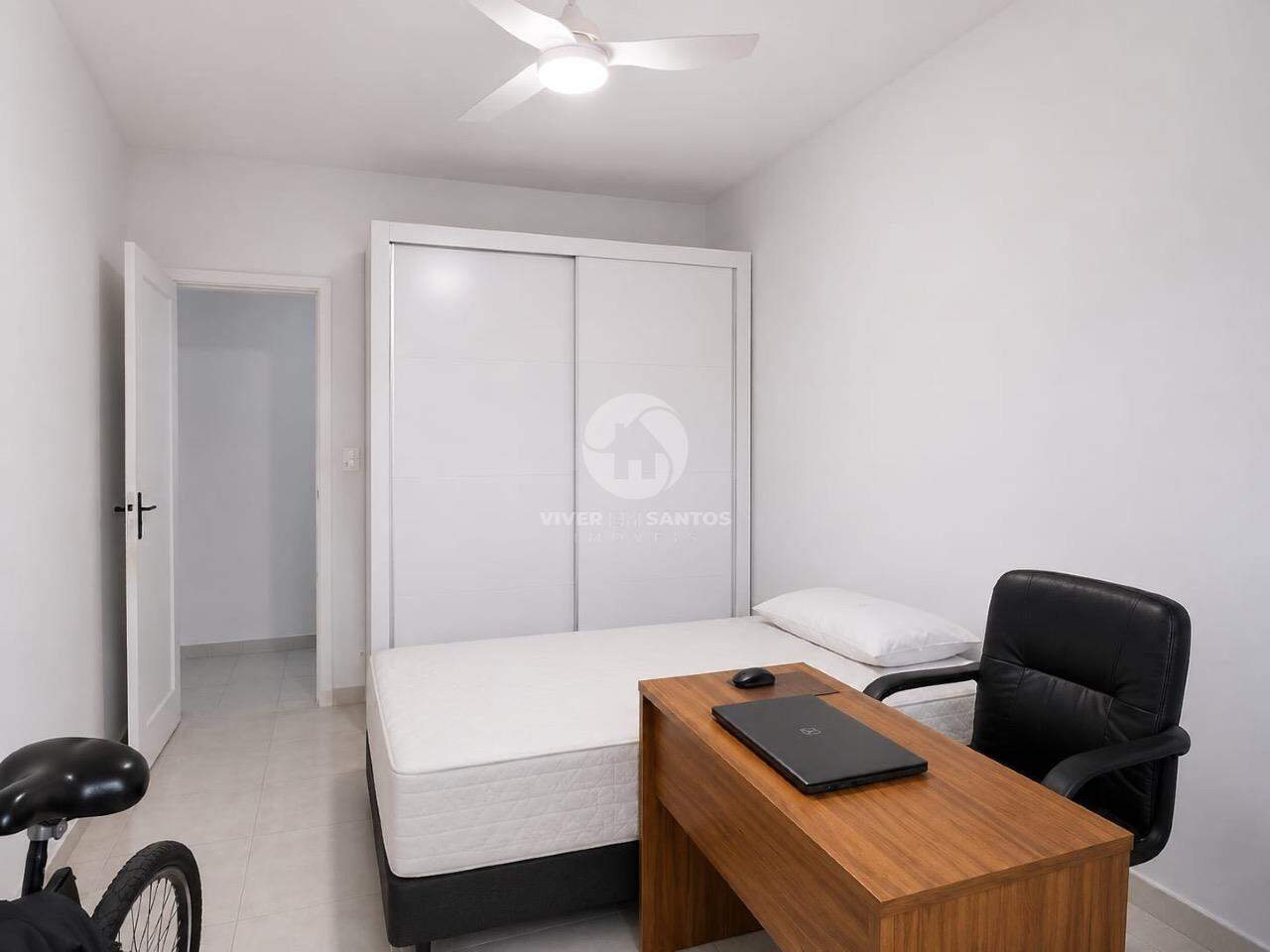 Apartamento 2 Dormitórios, Reformado e 1 Vaga no Campo Grande - Santos SP em Campo Grande, Santos — foto 8