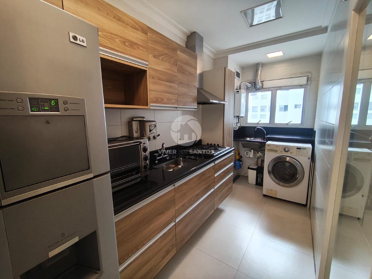 Apartamento 2 Dormitórios, Varanda Gourmet e Lazer Completo na Pompéia - Santos SP em Pompéia, Santos — foto 20