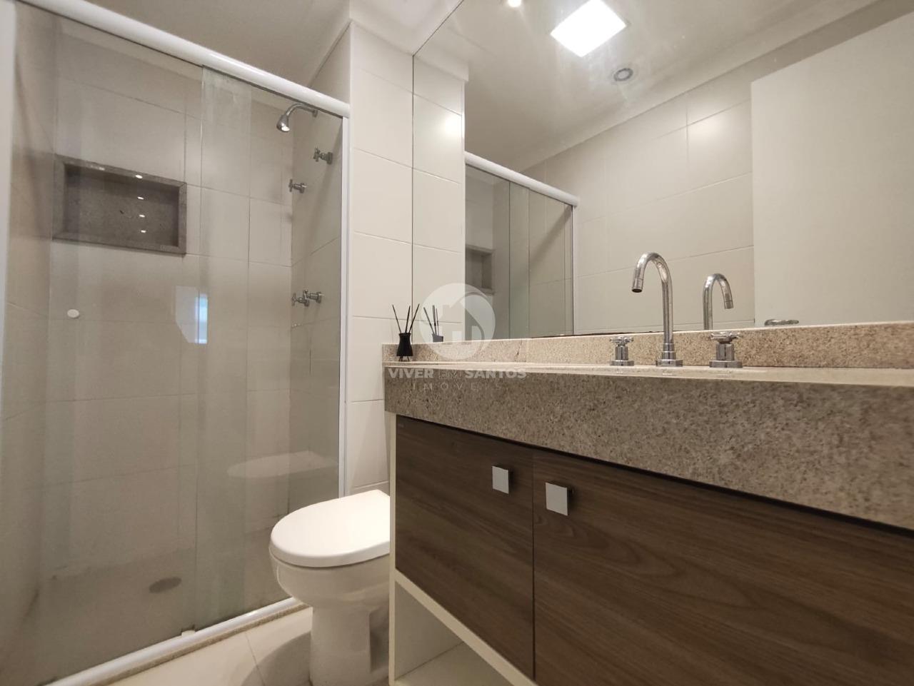 Apartamento 2 Dormitórios, Varanda Gourmet e Lazer Completo na Pompéia - Santos SP em Pompéia, Santos — foto 15