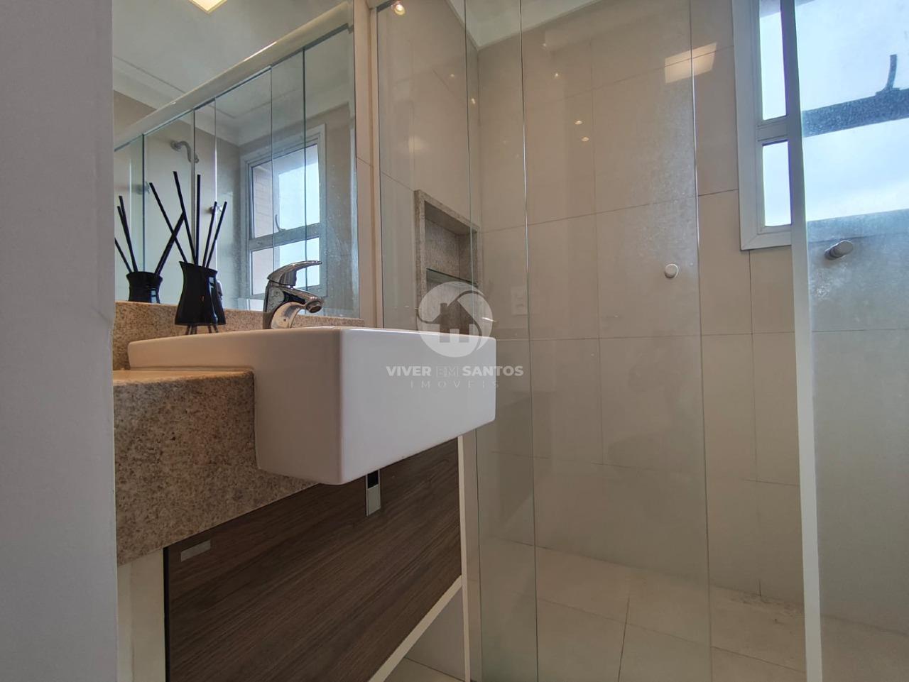 Apartamento 2 Dormitórios, Varanda Gourmet e Lazer Completo na Pompéia - Santos SP em Pompéia, Santos — foto 4