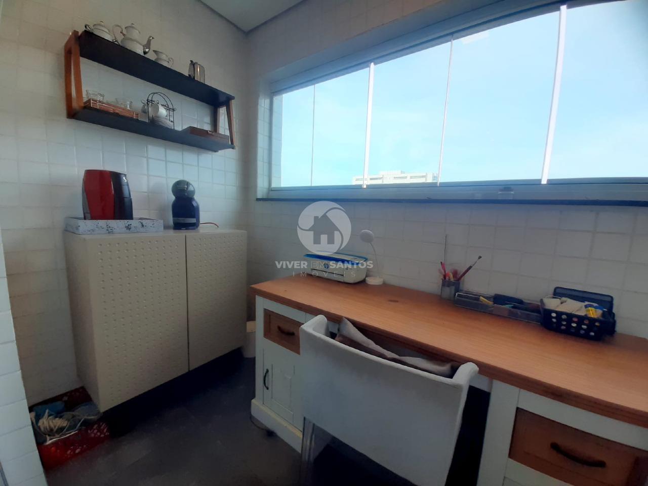 Apartamento Vista Livre, Andar Alto e Lazer Completo - Macuco Santos SP em Macuco, Santos — foto 21