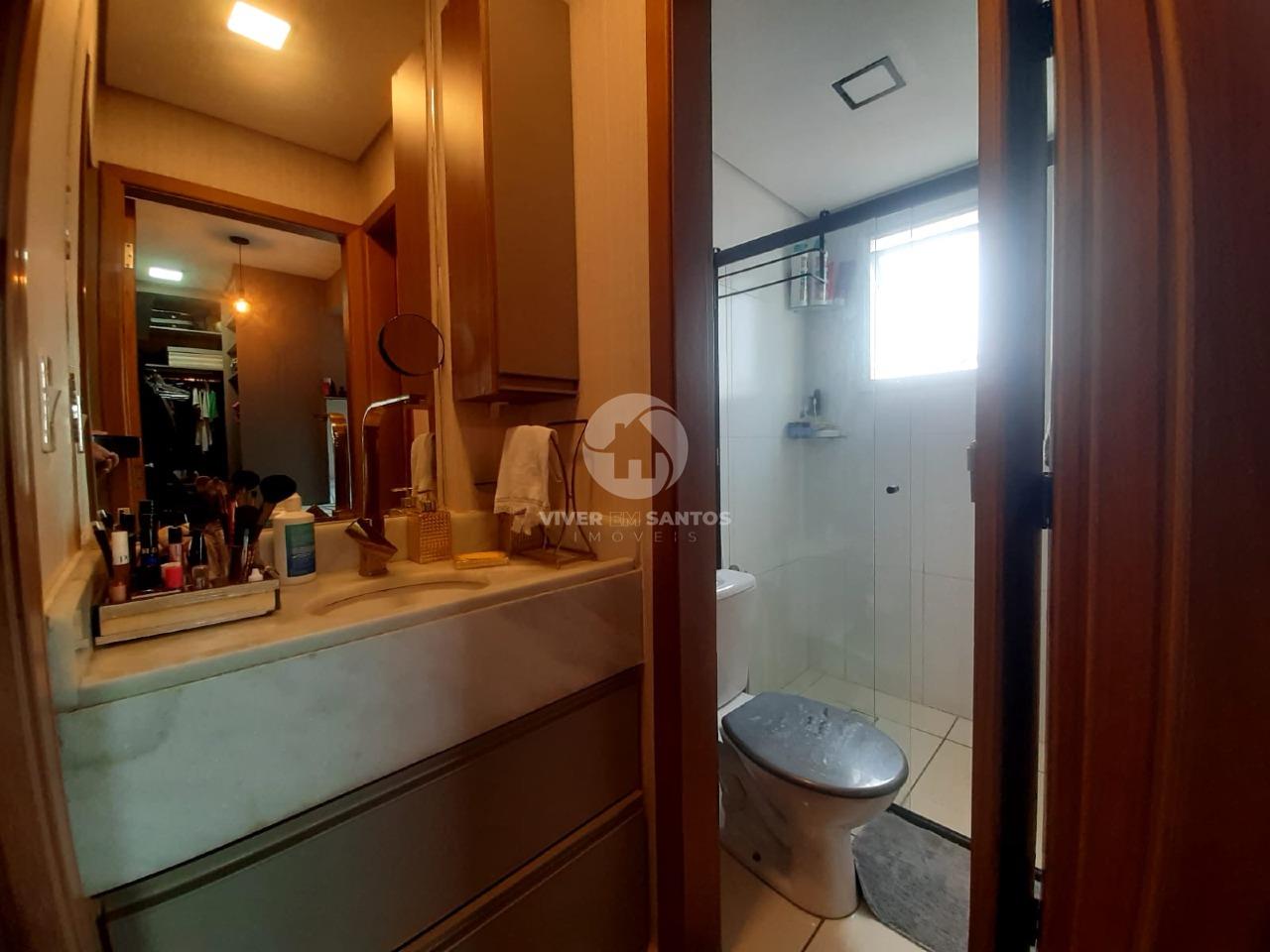 Apartamento Vista Livre, Andar Alto e Lazer Completo - Macuco Santos SP em Macuco, Santos — foto 15