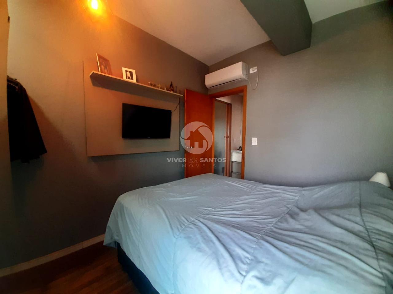 Apartamento Vista Livre, Andar Alto e Lazer Completo - Macuco Santos SP em Macuco, Santos — foto 11
