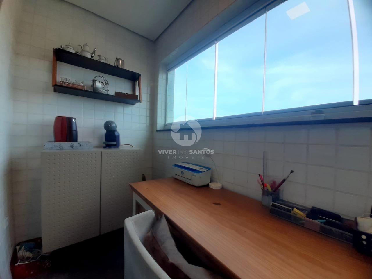 Apartamento Vista Livre, Andar Alto e Lazer Completo - Macuco Santos SP em Macuco, Santos — foto 16