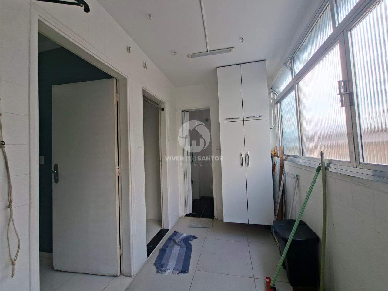 Apartamento 2 Dormitórios, Dependência Completa e Mobiliado no Marapé - Santos SP em Marapé, Santos — foto 16