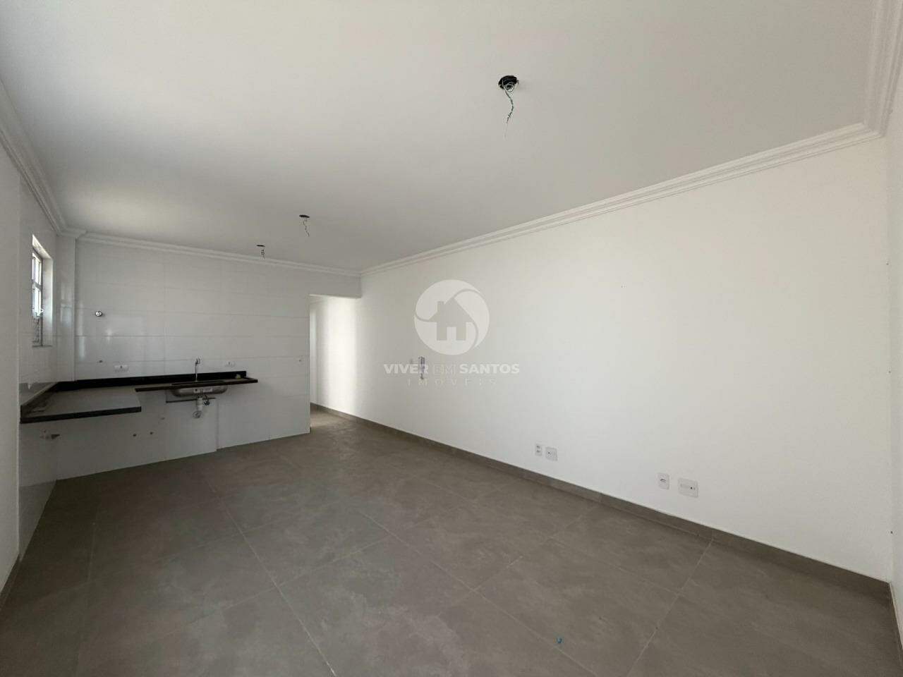 Apartamento 2 Dormitórios, Suíte e 1 Vaga Demarcada no Macuco - Santos SP em Macuco, Santos — foto 2